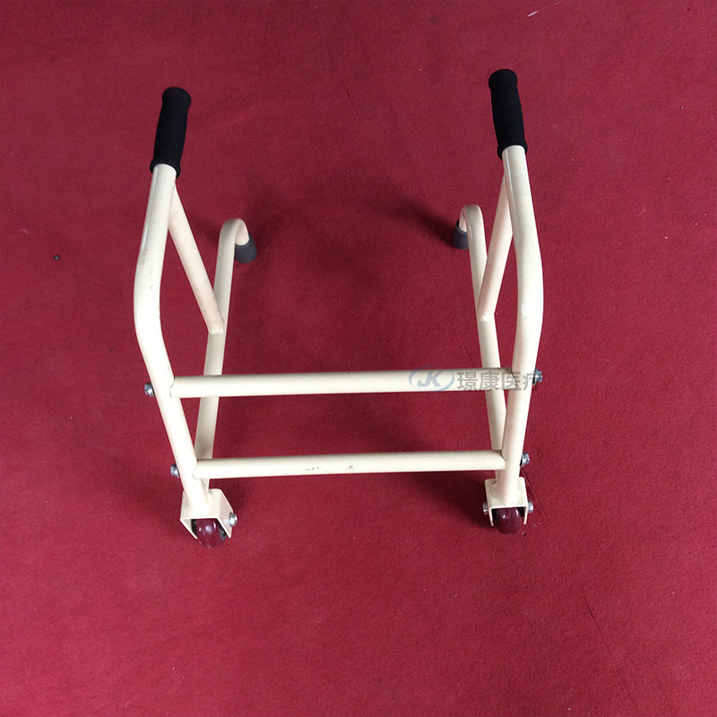 Foldable Dual-wheel Walker for Standing and Walking 