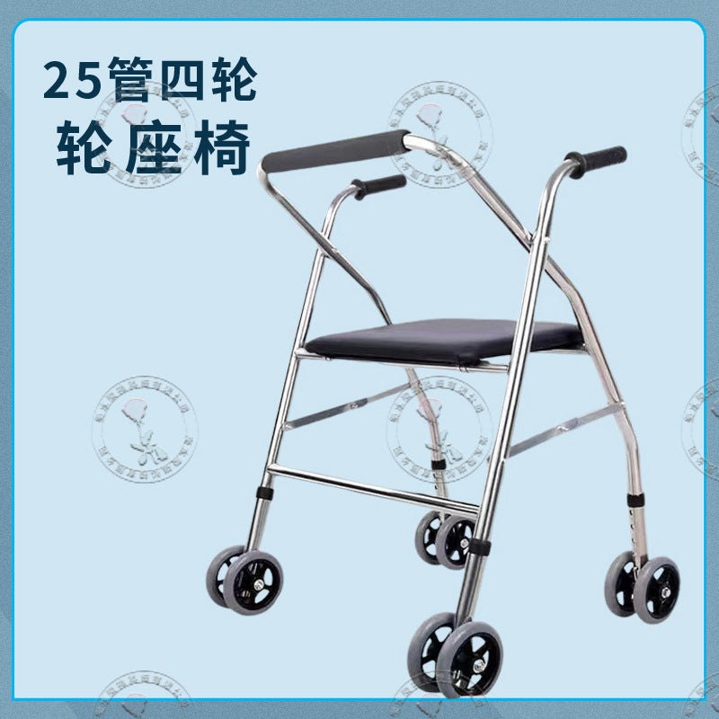 Sturdy Portable Folding Walker for Elderly 5385356819800