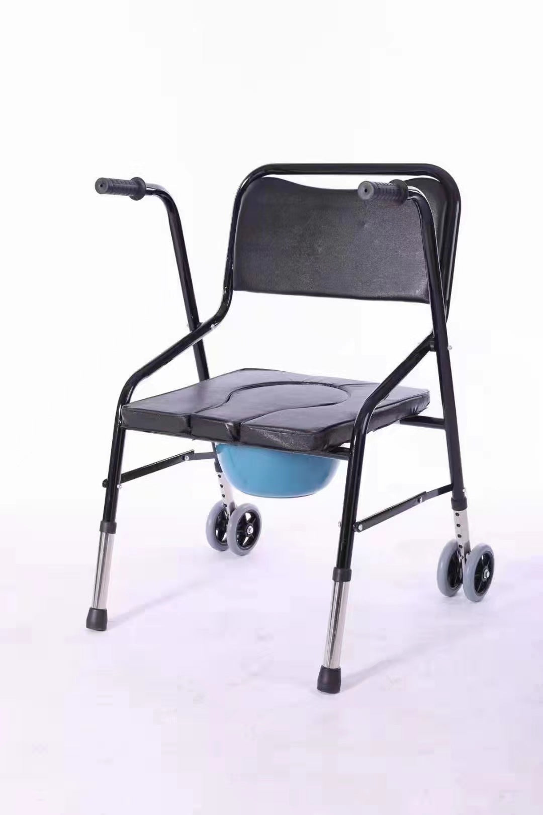 Lightweight Aluminum Commode Chair for Elderly