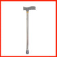 Lightweight, Thickened, Anti-slip Walking Canes for Seniors 铝合金银色 +备用脚垫+LED手电