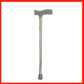 Lightweight Anti-slip Aluminum Alloy Telescopic Walking Canes for Seniors 铝合金银色 +备用脚垫+LED手电