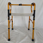 Sturdy Aluminum Folding Walker for Elderly 金色