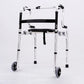 Sturdy Folding Walker for Elderly 双弯带轮带黑板