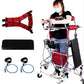 Adjustable, Portable, Stable Disabled Mobility Aids for Adults and Elderly 站立带手刹带弹力绳安全带