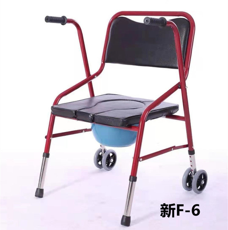 Lightweight Aluminum Commode Chair for Elderly F-6（每件装4台）