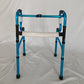 Sturdy Aluminum Folding Walker for Elderly 蓝色